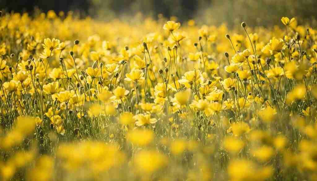 Different Shades of Yellow Floral Blooms Different Shades of Yellow Floral Blooms