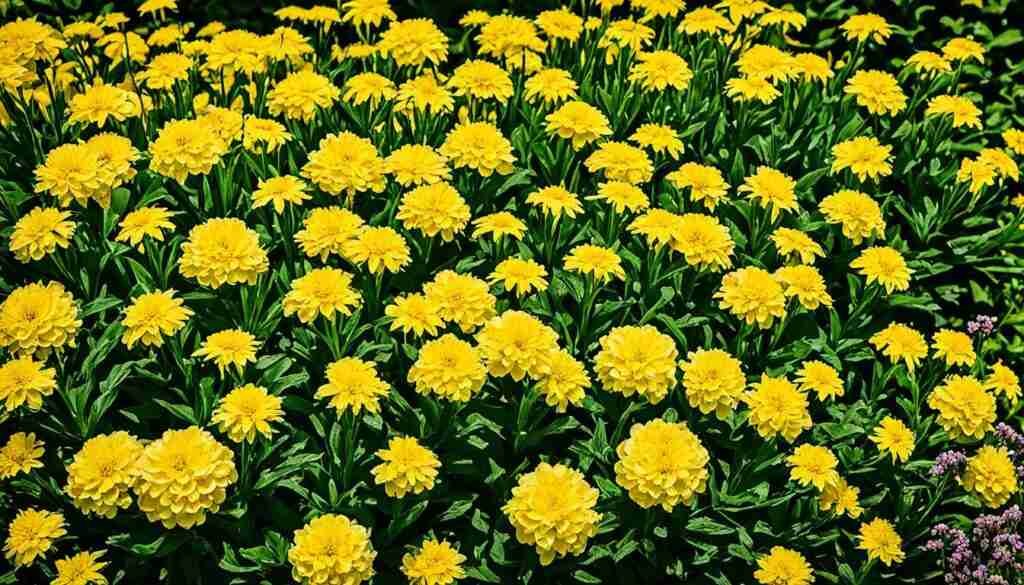 Different Shades of Yellow Floral Blooms