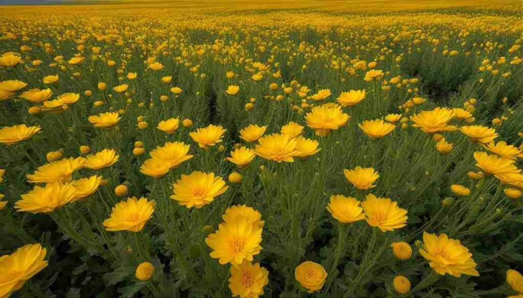 Popular Yellow Flowers in Uzbekistan