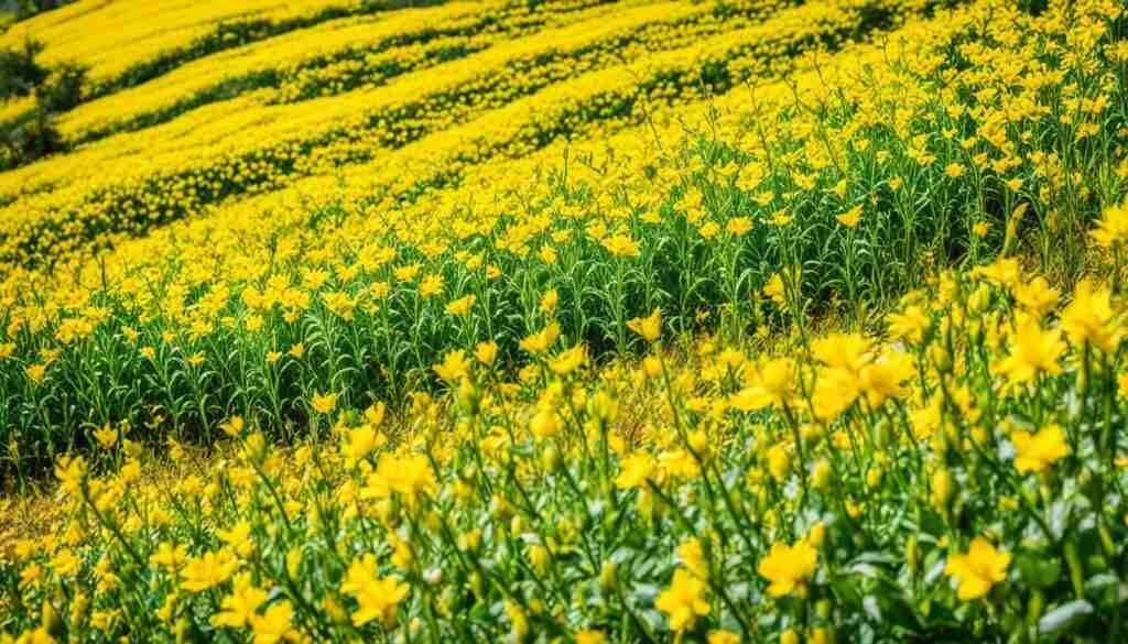 Popular yellow flowers in Sri Lanka