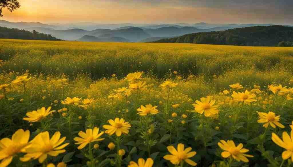 Tennessee native yellow flowers