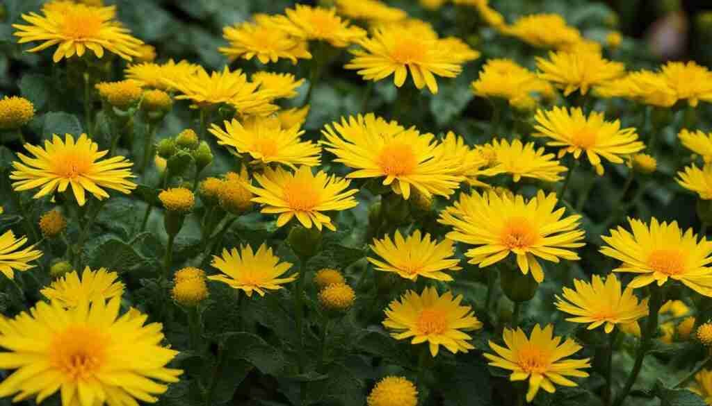 Types of yellow flowers