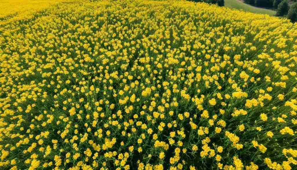 Yellow Floral Blooms in Georgia