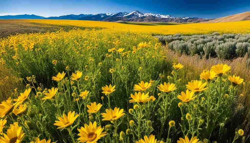 Yellow Flowers in Idaho