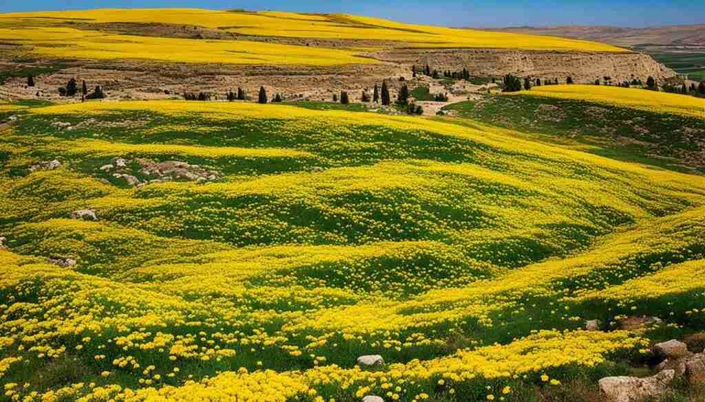 Yellow Flowers in Syria Types and Varieties Yellow Flowers in Syria Types and Varieties