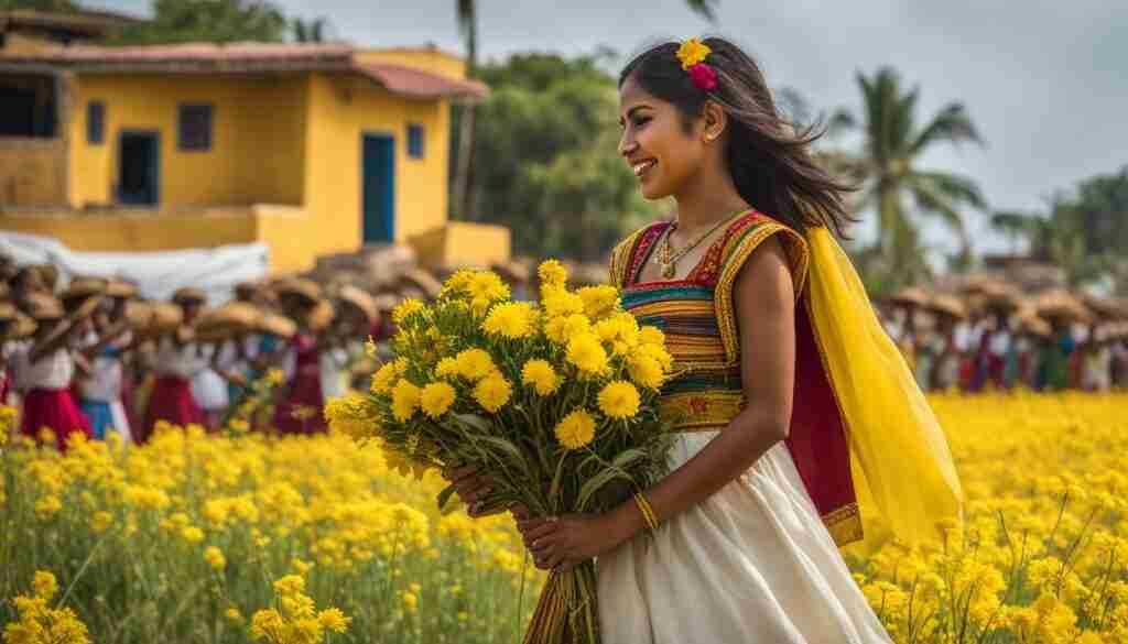 Yellow Flowers in Venezuelan Culture