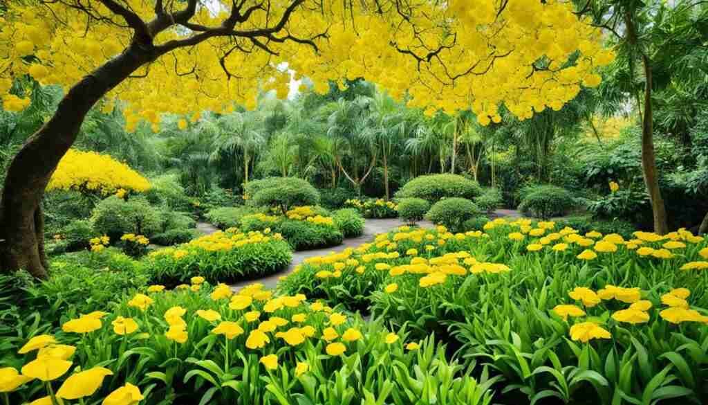 Yellow Flowers in Vietnam