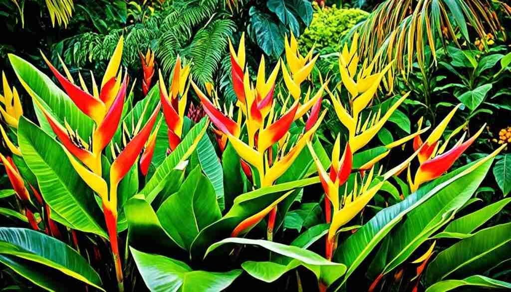 Yellow Heliconia Varieties