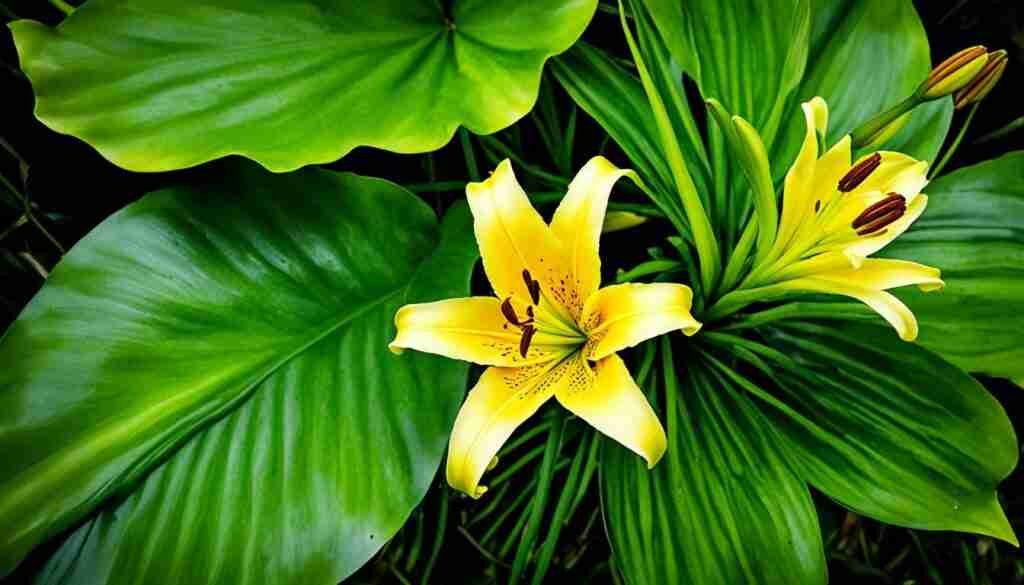 Yellow Lily Species