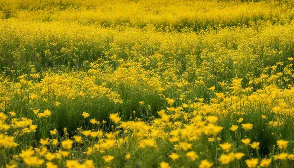 Yellow Wildflowers in Washington