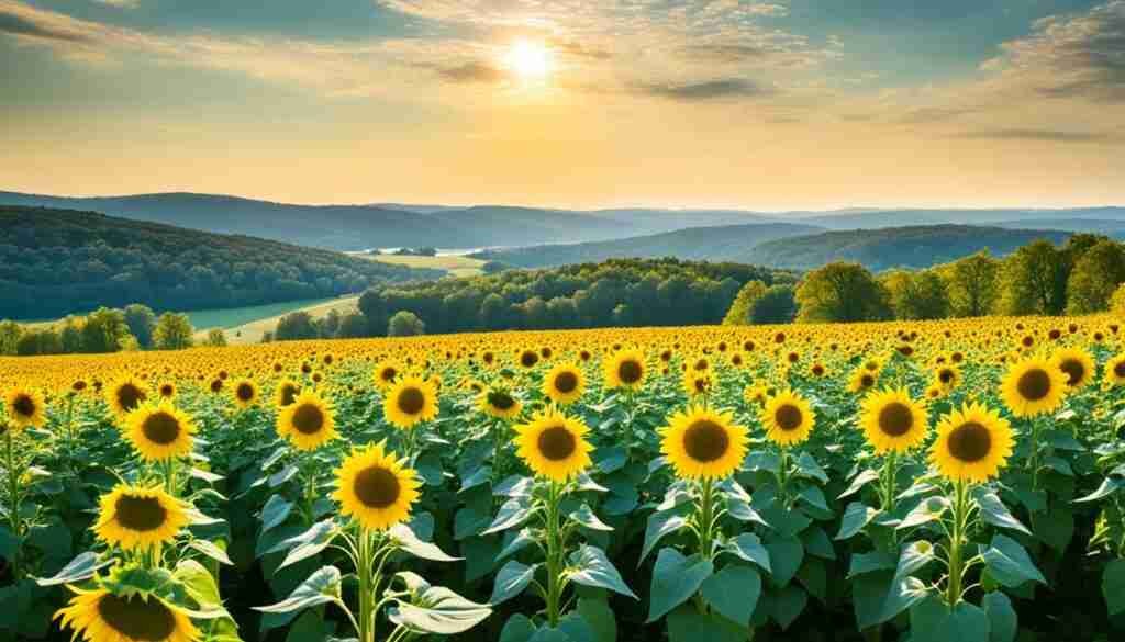 Yellow flower garden ideas in Maryland