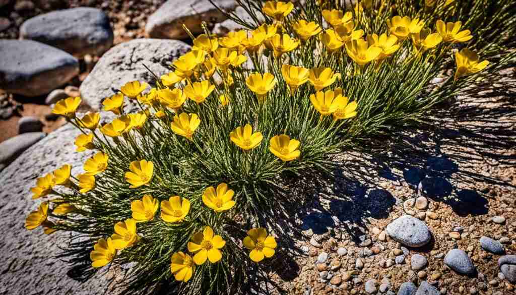 Yellow flower species in Nevada