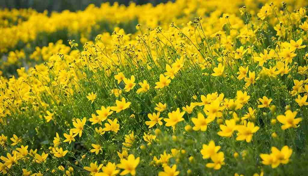 popular yellow flowers in Michigan