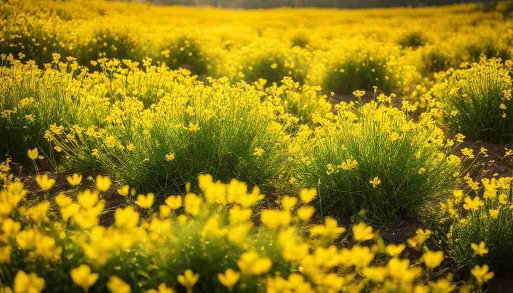 yellow flower shades