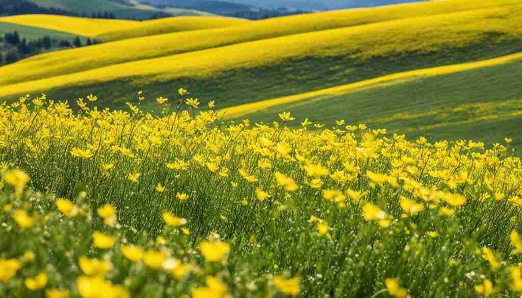 yellow flower varieties Slovakia