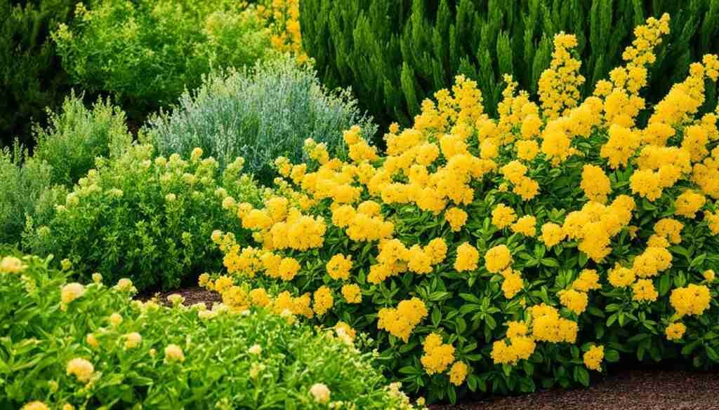 yellow flowering shrubs for Utah