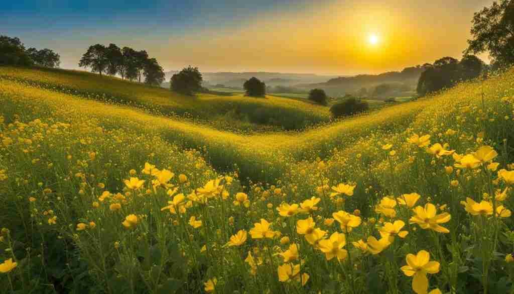 yellow flowers in culture