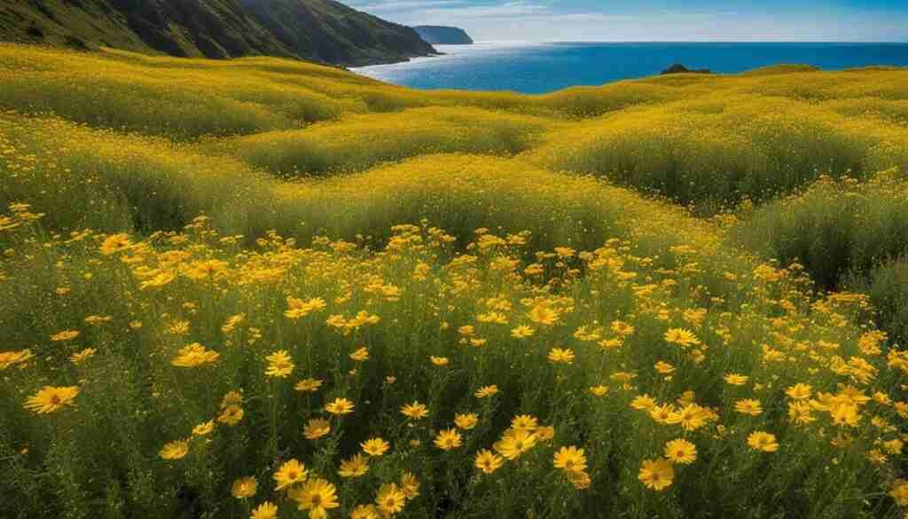 yellow wildflowers North Dakota